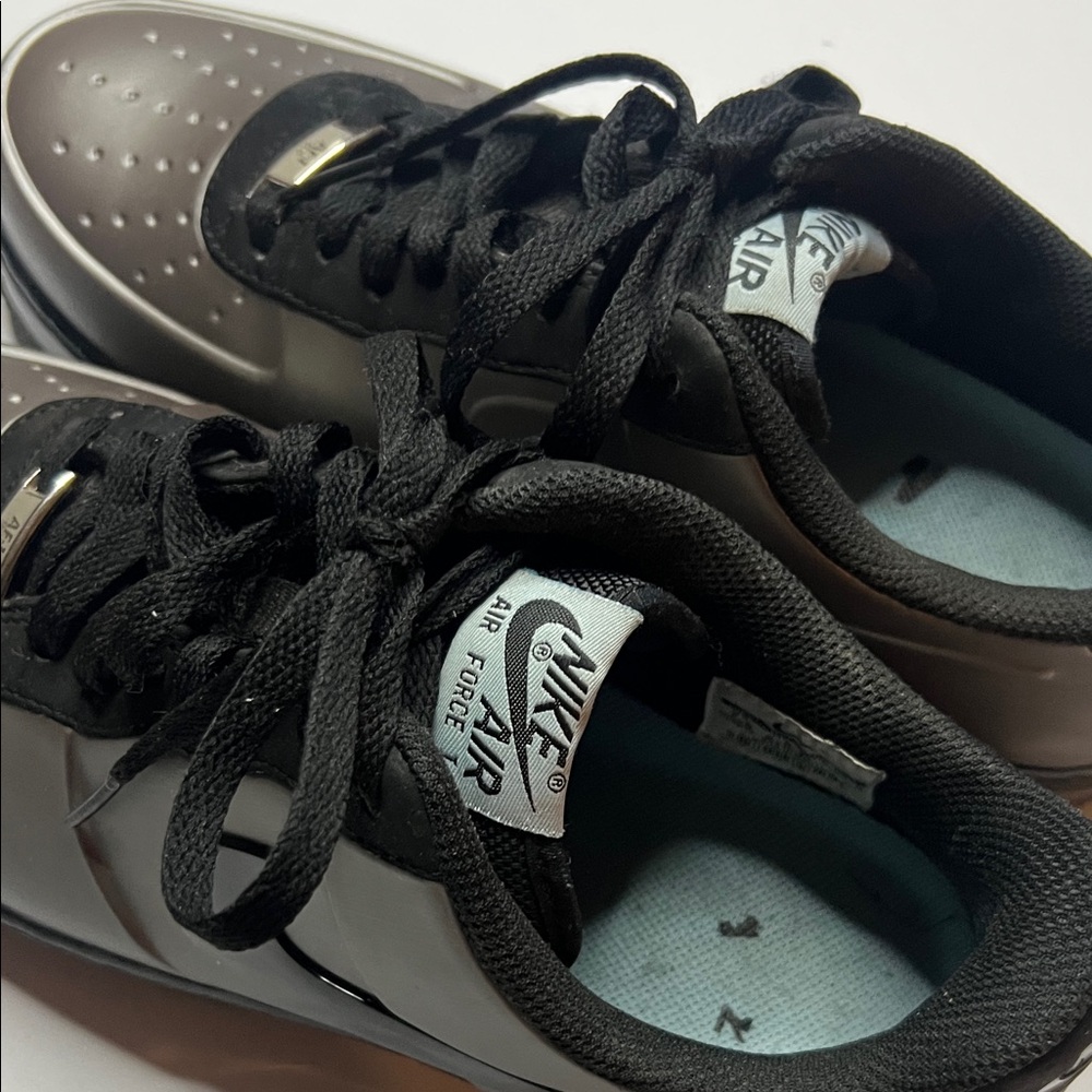 Nike 7.5 Men's Air Force 1 Foamposite Pro low top Pewter Silver - Picture 2 of 13
